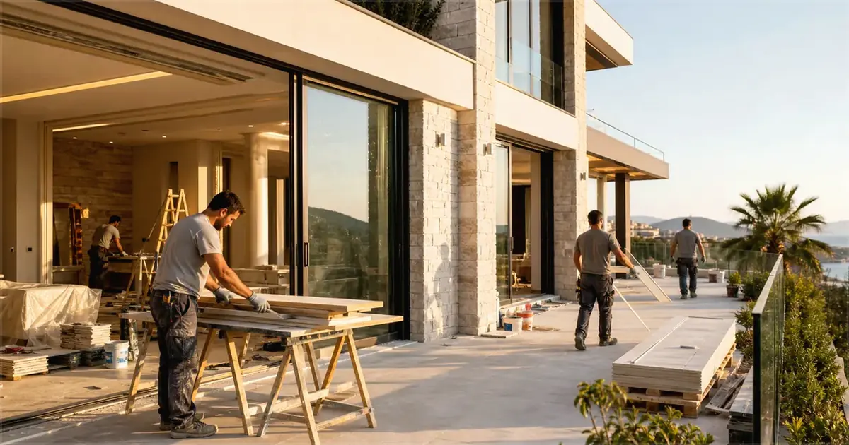 Kınık Atatürk Mahallesi Villa Tadilatı