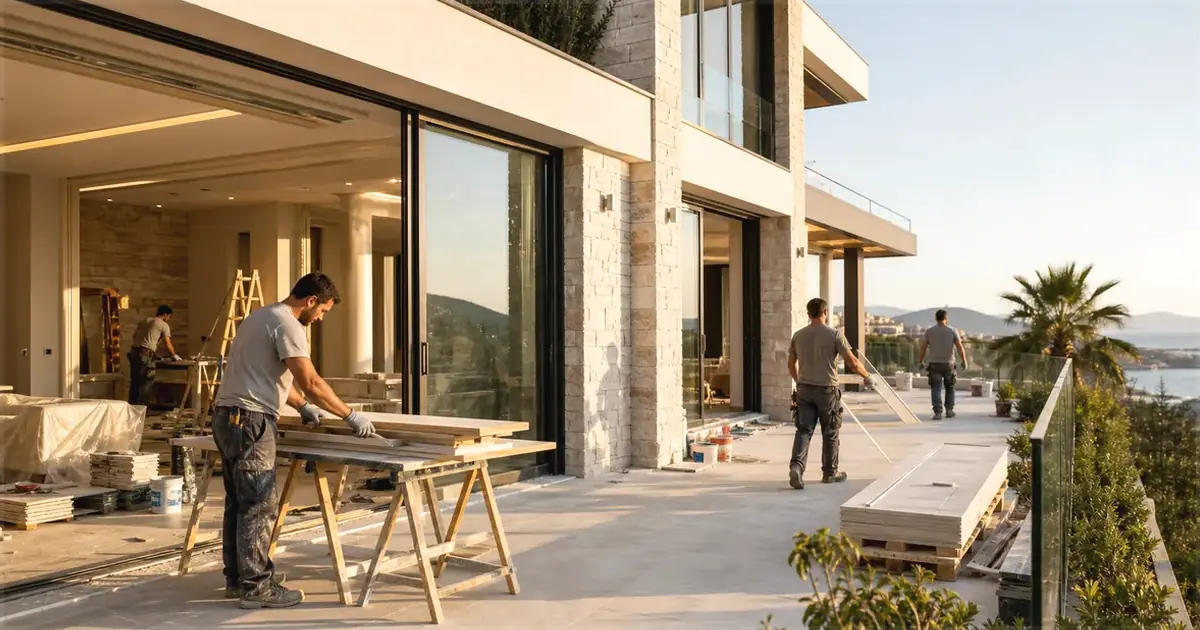 Kınık Merkez Mahallesi Villa Tadilatı