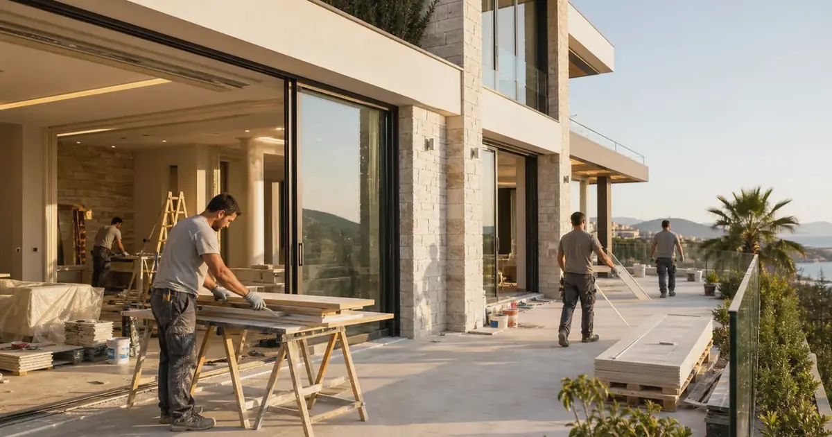 Narlıdere İnönü Mahallesi Villa Tadilatı