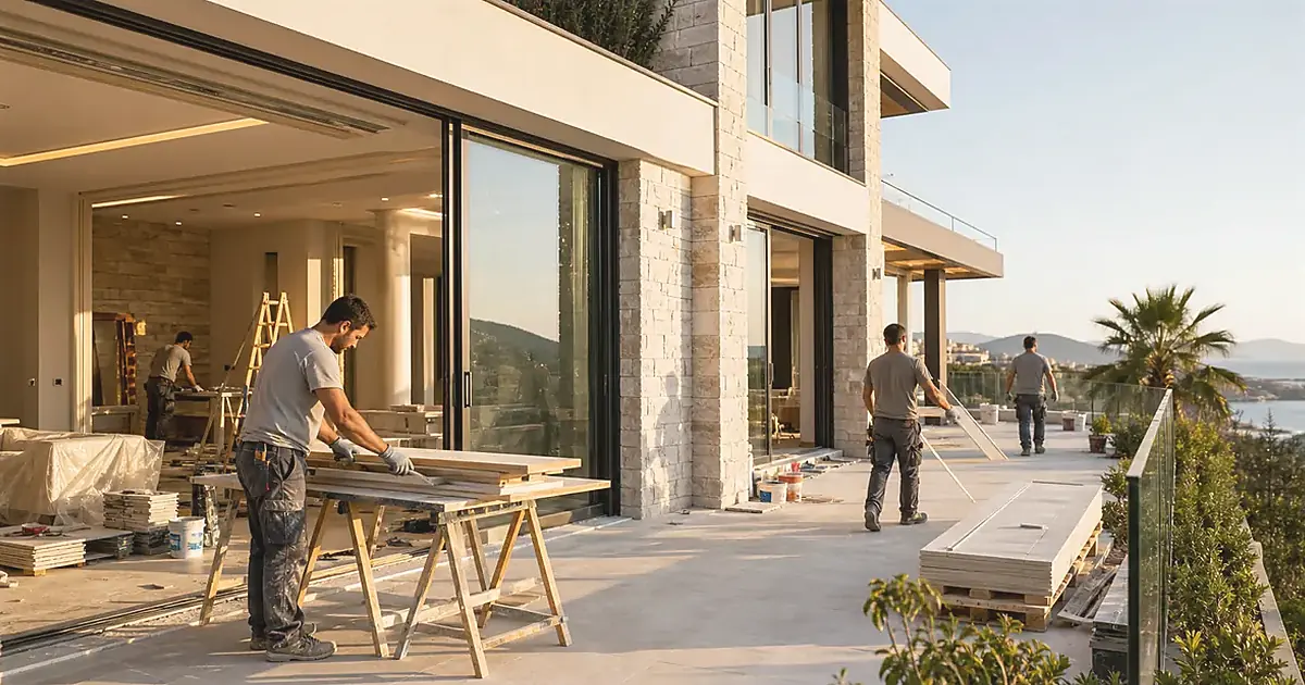 Ödemiş Atatürk Mahallesi Villa Tadilatı