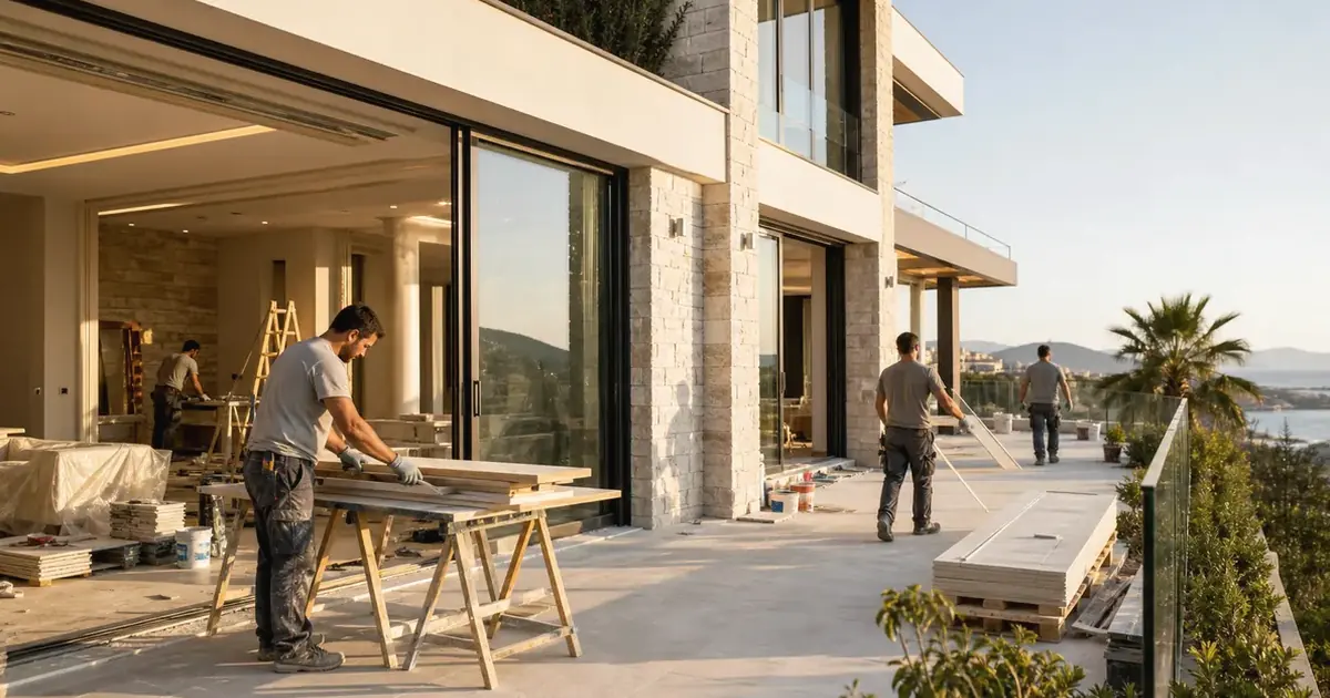 Ödemiş İnönü Mahallesi Villa Tadilatı