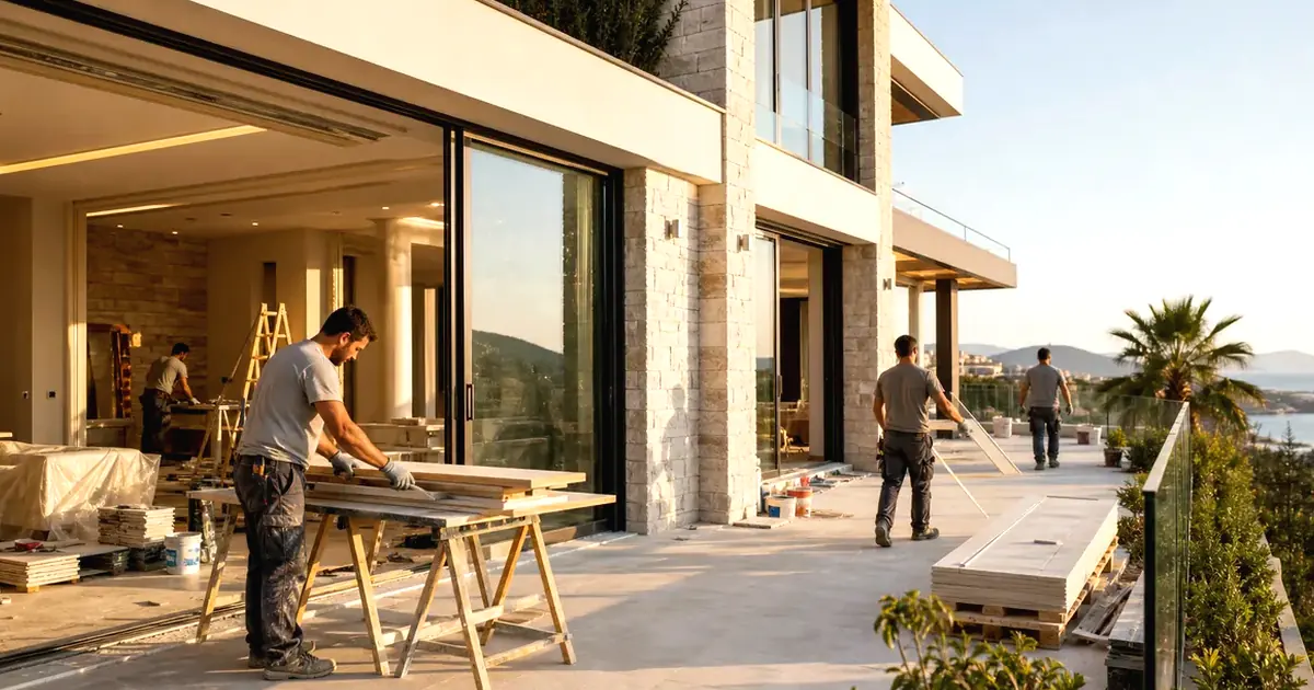 Ödemiş Merkez Mahallesi Villa Tadilatı