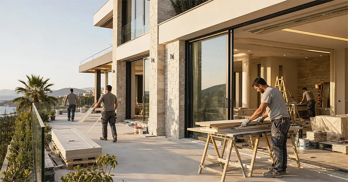 Seferihisar Atatürk Mahallesi Villa Tadilatı