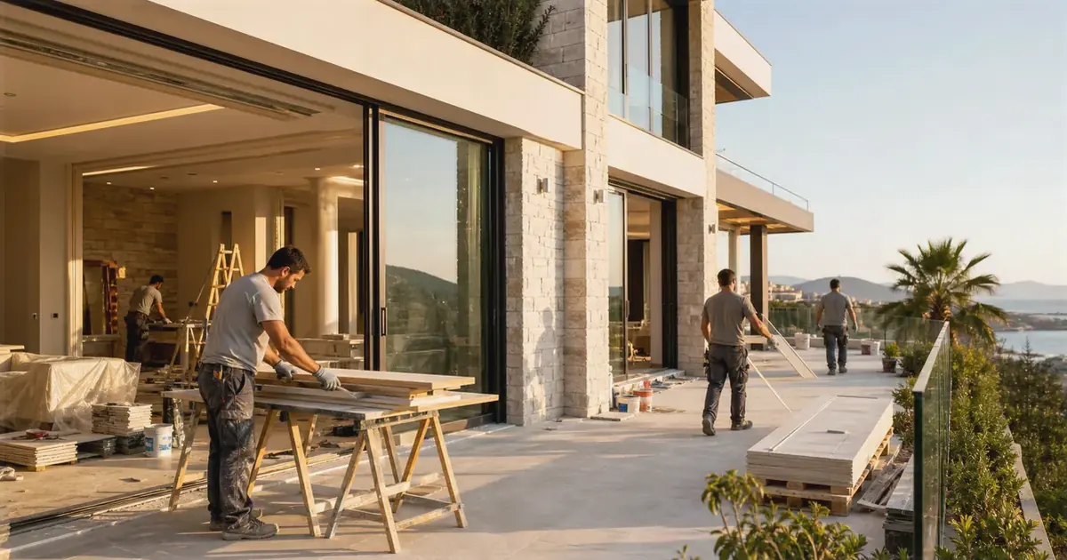 Seferihisar Gölcük Mahallesi Villa Tadilatı