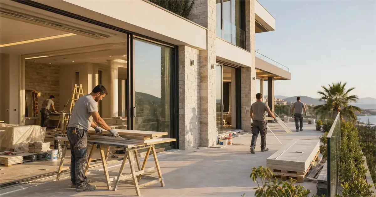Seferihisar Orhanlı Mahallesi Villa Tadilatı