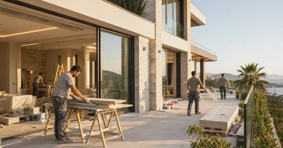 Seferihisar Sığacık Mahallesi Villa Tadilatı