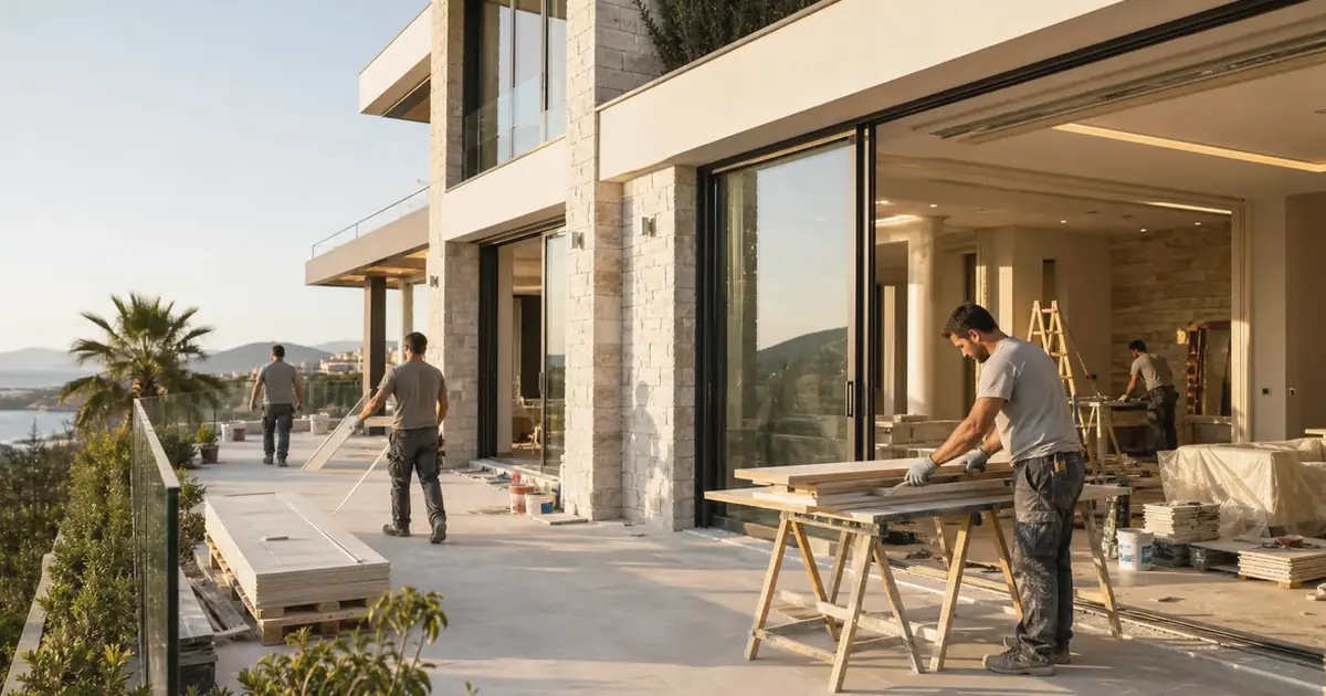 Seferihisar Turgut Mahallesi Villa Tadilatı