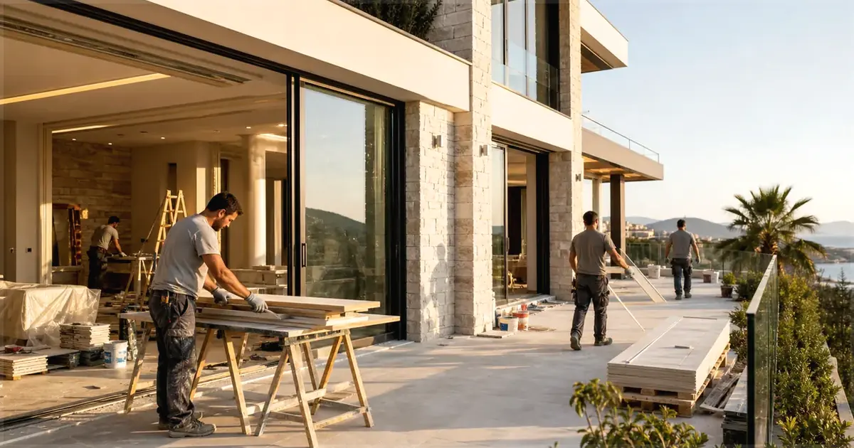 Selçuk Cumhuriyet Mahallesi Villa Tadilatı