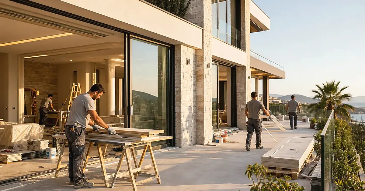 Selçuk Zafer Mahallesi Villa Tadilatı