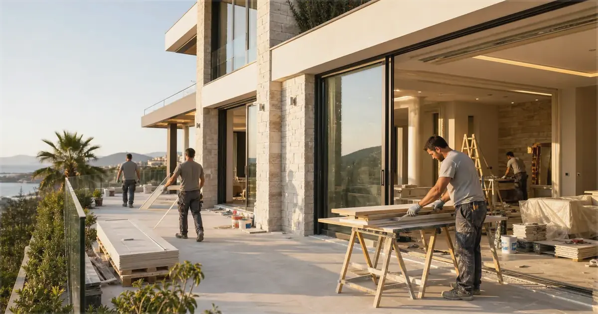 Tire Cumhuriyet Mahallesi Villa Tadilatı