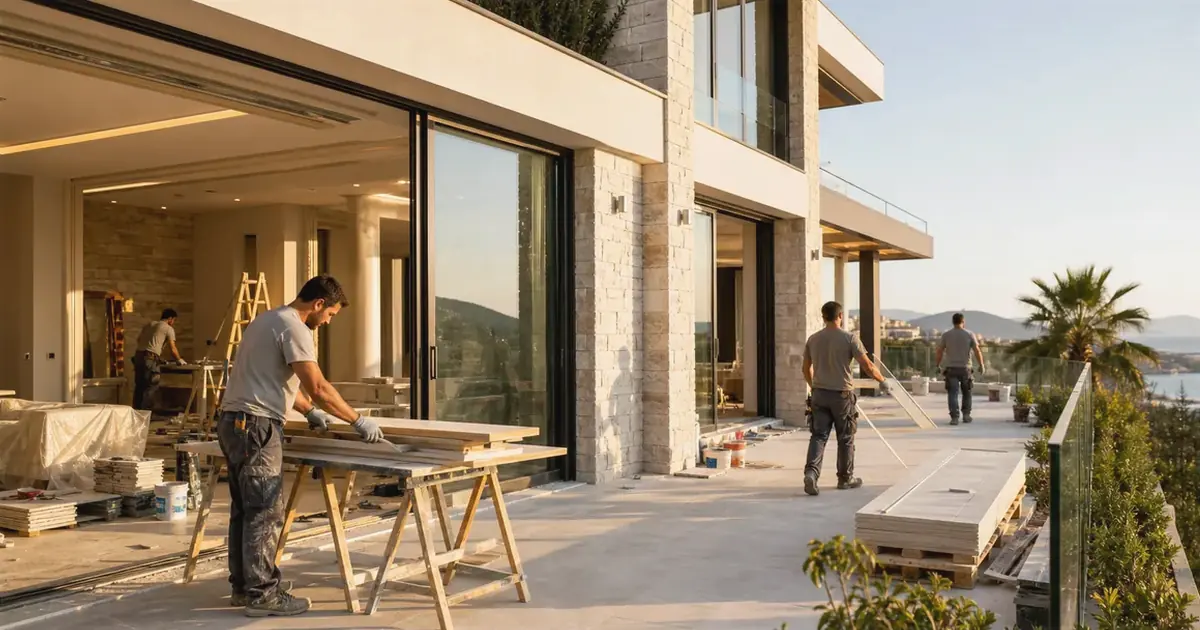 Tire Merkez Mahallesi Villa Tadilatı