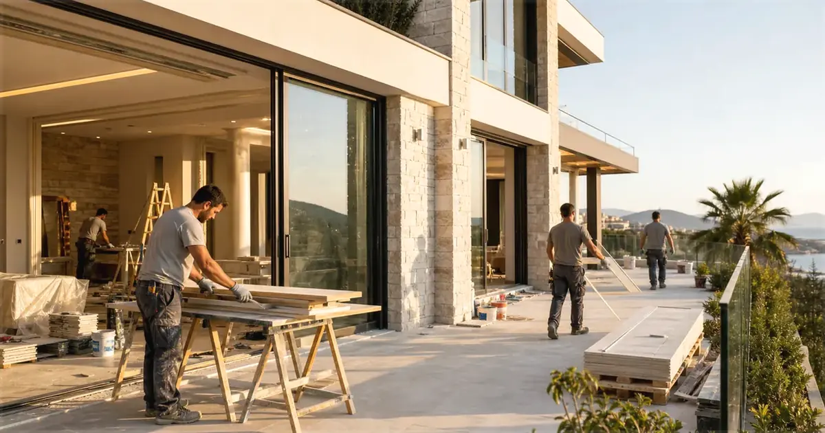 Tire Zafer Mahallesi Villa Tadilatı