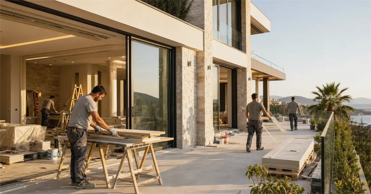 Torbalı Atatürk Mahallesi Villa Tadilatı