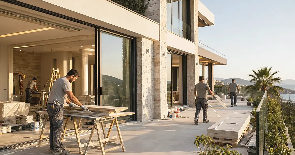 Torbalı Cumhuriyet Mahallesi Villa Tadilatı