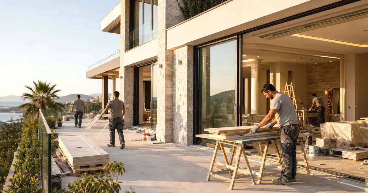 Torbalı Pancar Mahallesi Villa Tadilatı
