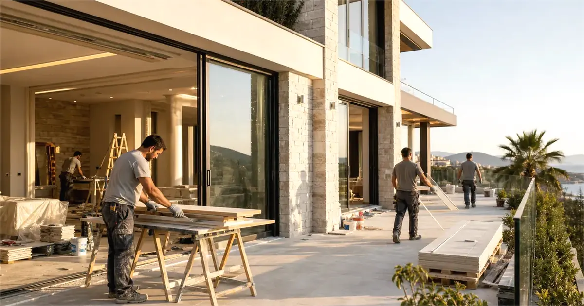 Torbalı Zafer Mahallesi Villa Tadilatı