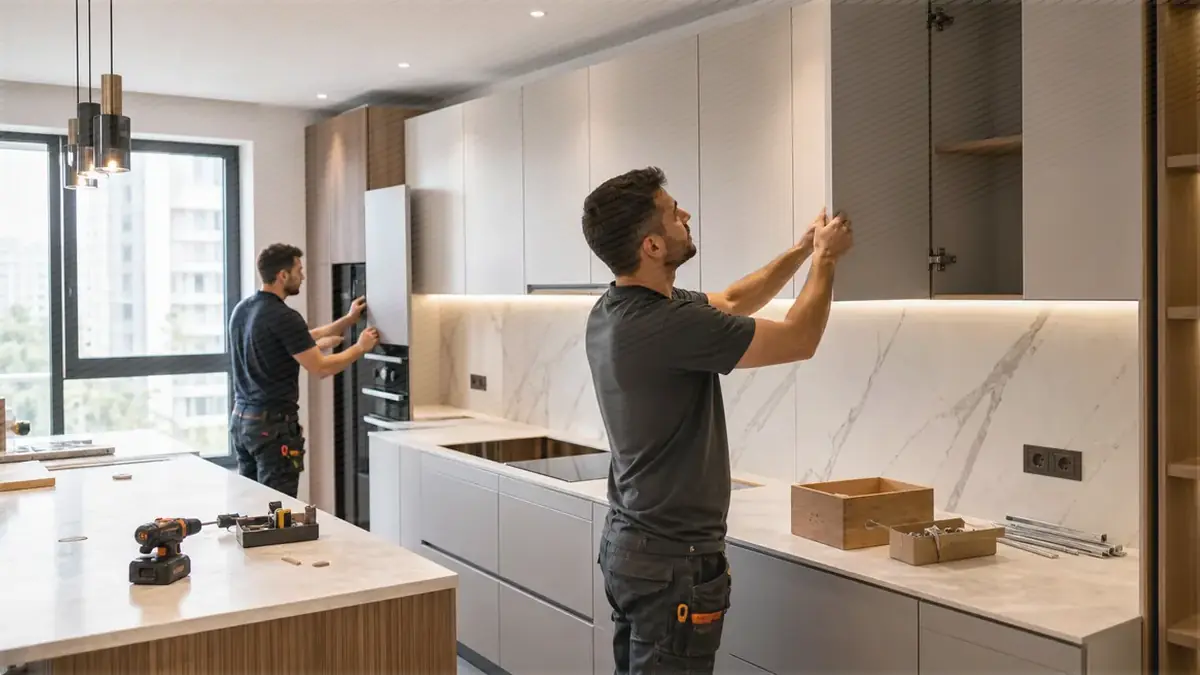 İzmir Aliağa Hacılar Mutfak Tadilatı
