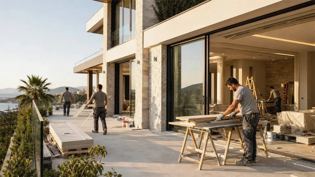 İzmir Balçova Eğitim Villa Tadilatı
