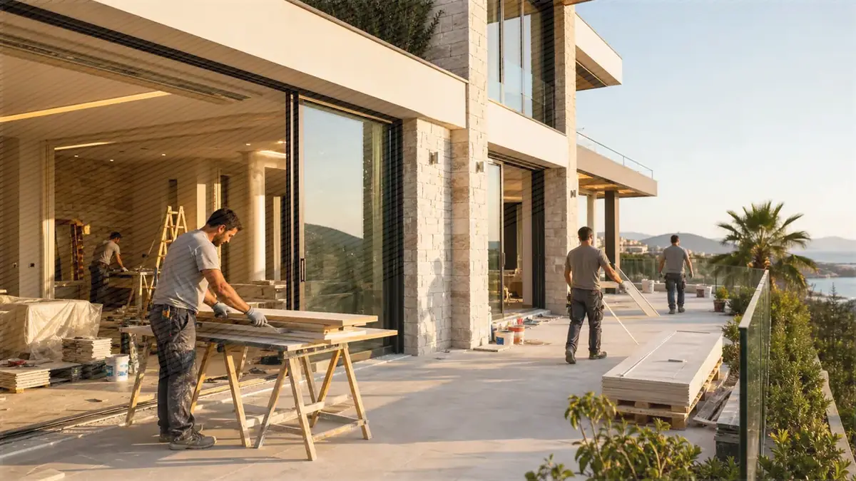 İzmir Banyo Villa Tadilatı