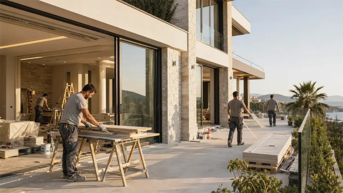 İzmir Bayındır Atatürk Villa Tadilatı