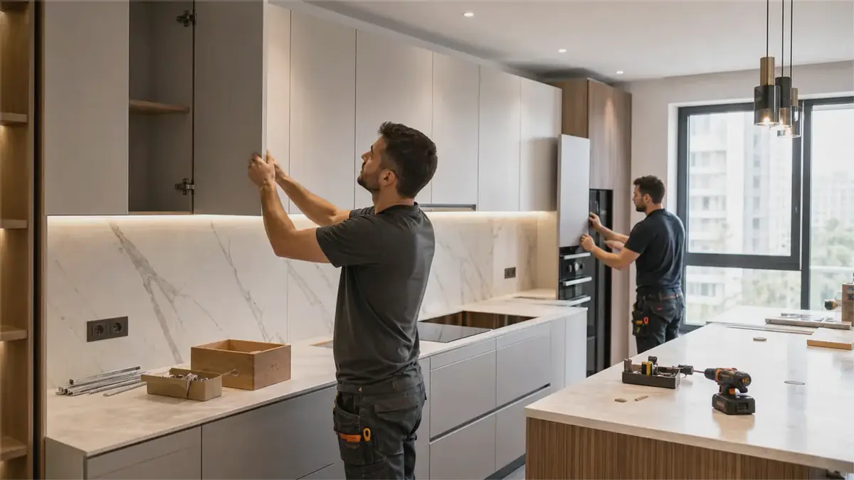 İzmir Dikili Çandarlı Mutfak Tadilatı