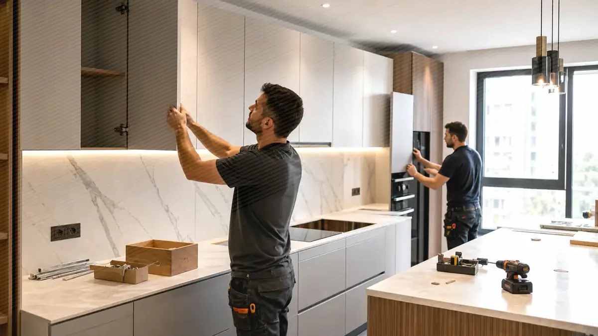 İzmir Kınık Çamköy Mutfak Tadilatı
