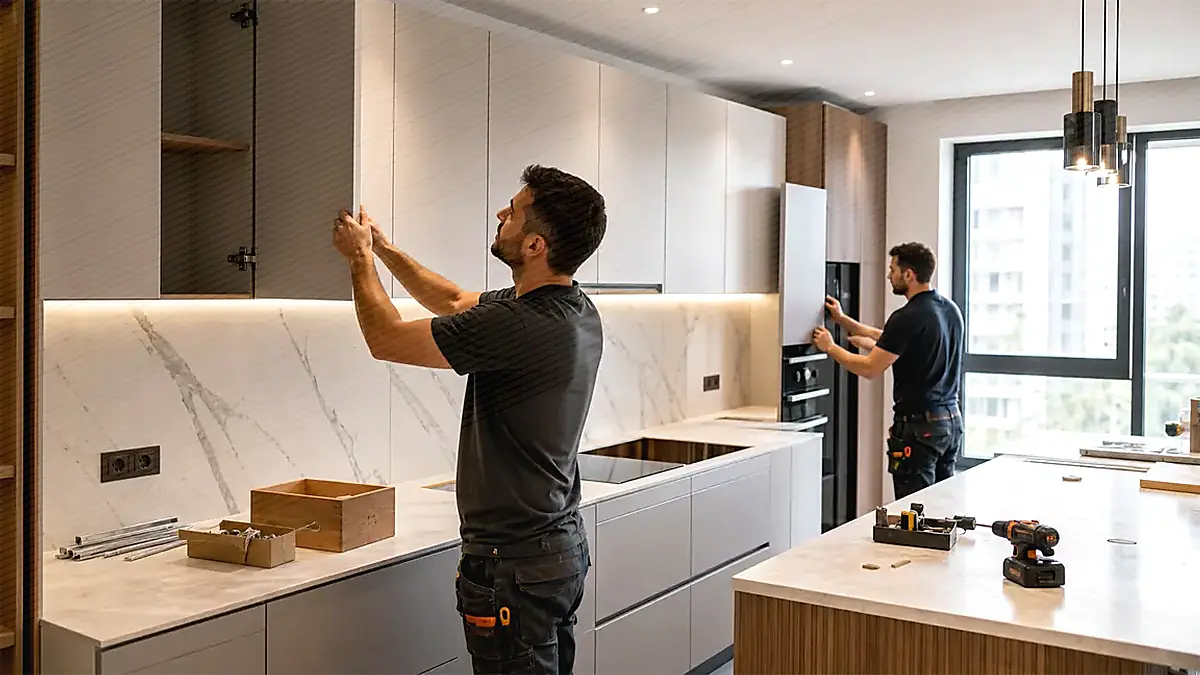 İzmir Menderes Gümüldür İnönü Mutfak Tadilatı İşleri - Mutfak Tadilatı görseli