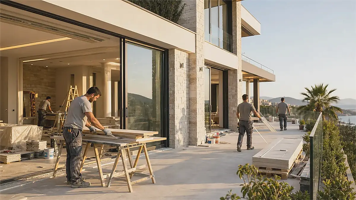 İzmir Ödemiş Cumhuriyet Villa Tadilatı - Villa Tadilatı görseli
