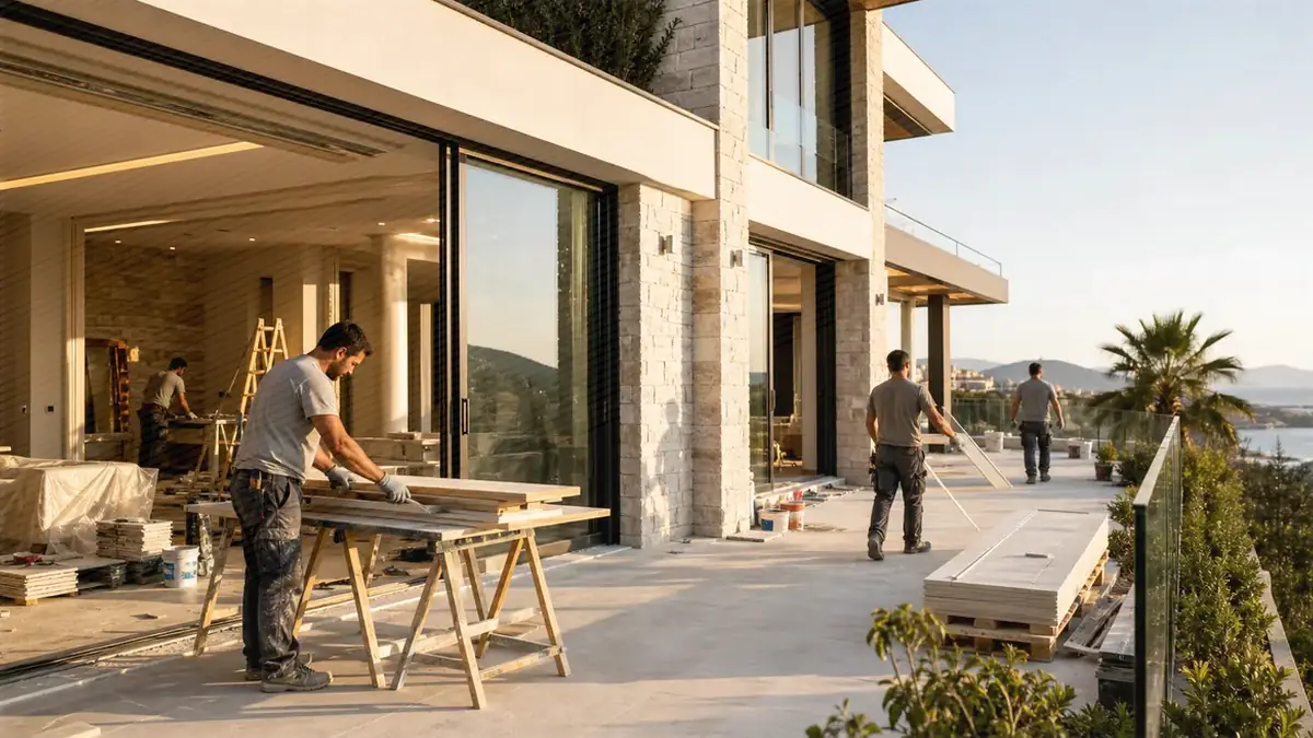 İzmir Ödemiş Villa Tadilatı - Villa Tadilatı görseli