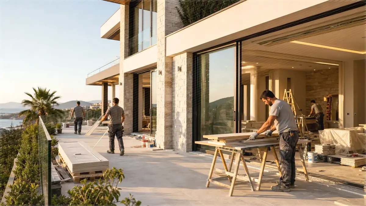 İzmir Seferihisar Bengiler Villa Tadilatı
