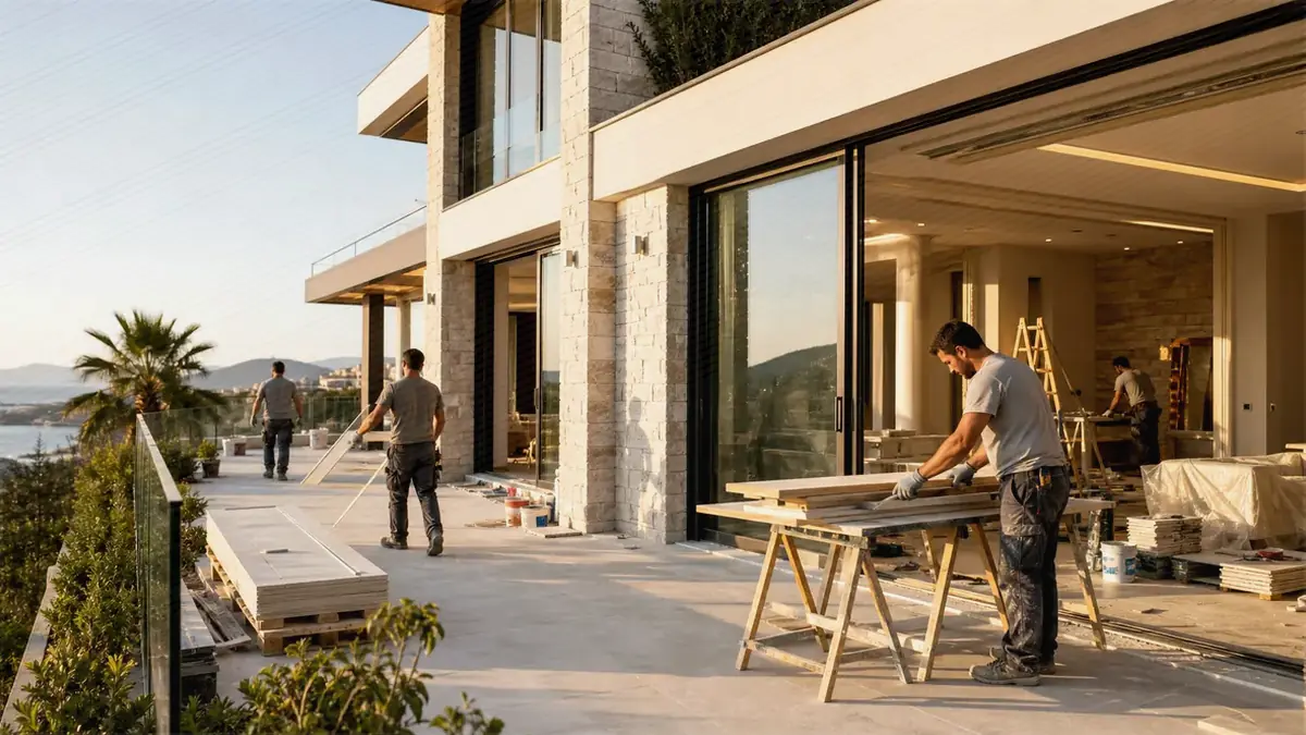 İzmir Seferihisar İhsaniye Villa Tadilatı - Villa Tadilatı görseli