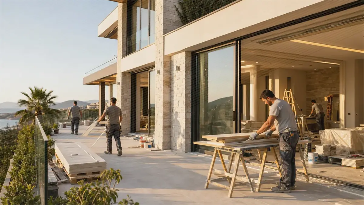 İzmir Seferihisar Orhanlı Villa Tadilatı