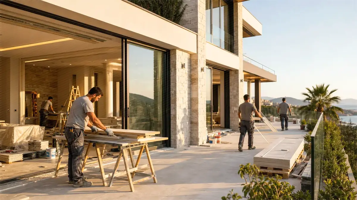 İzmir Selçuk Kale Villa Tadilatı - Villa Tadilatı görseli