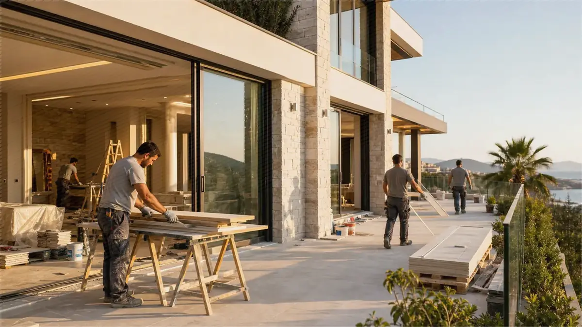 İzmir Tire Cumhuriyet Villa Tadilatı