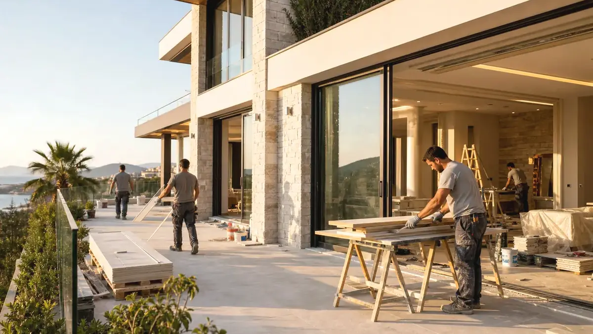 İzmir Tire Demirciler Villa Tadilatı