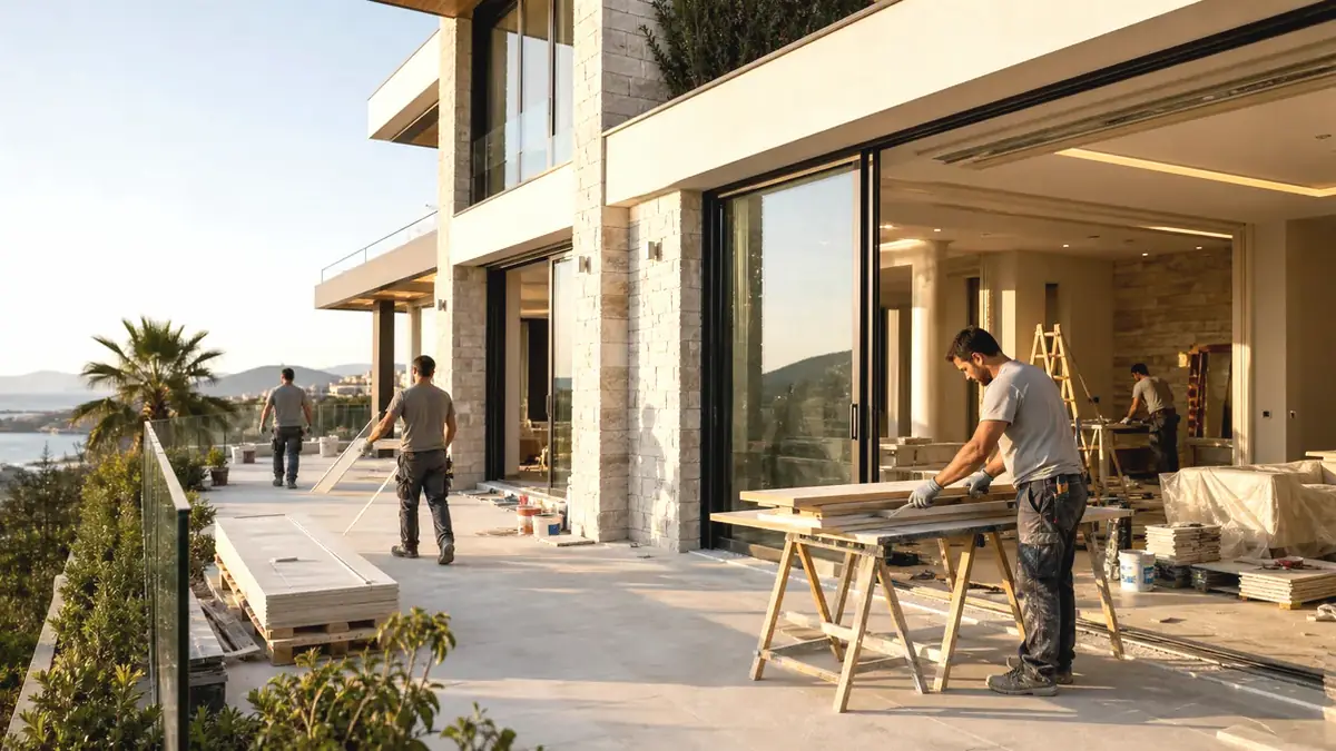 İzmir Tire Müftü Villa Tadilatı