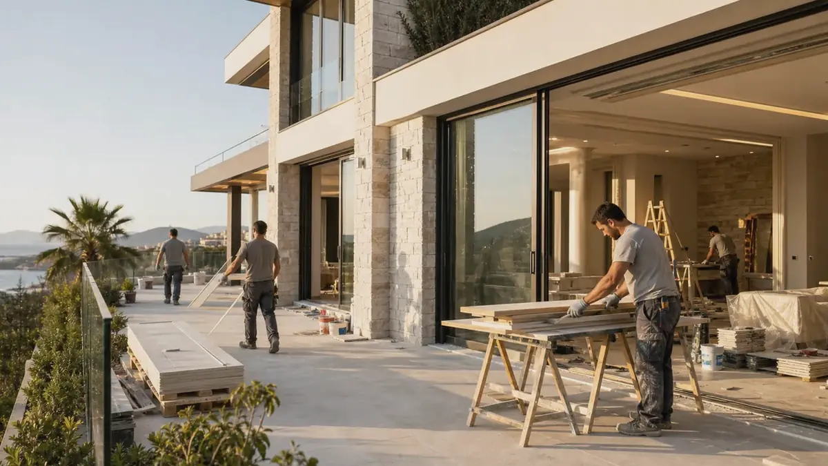 İzmir Tire Zafer Villa Tadilatı