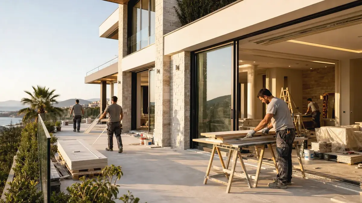 İzmir Torbalı Pancar Villa Tadilatı - Villa Tadilatı görseli