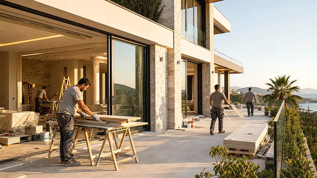 İzmir Torbalı Saipler Villa Tadilatı - Villa Tadilatı görseli