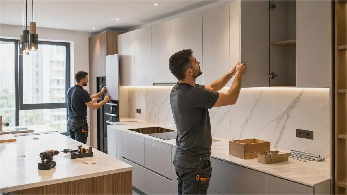 İzmir Urla Zeytinalanı Mutfak Tadilatı İşleri - Mutfak Tadilatı görseli